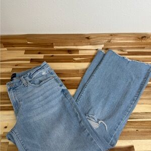 Lucky Brand Light Blue Sweet Mid Rise Flare